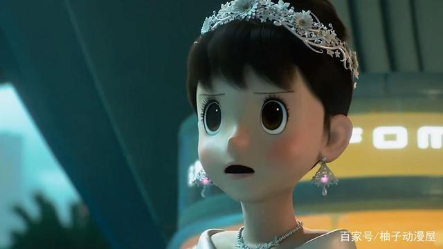 3D电影《哆啦A梦：伴我同行2》，将于下月上映，静香穿上婚纱插图4